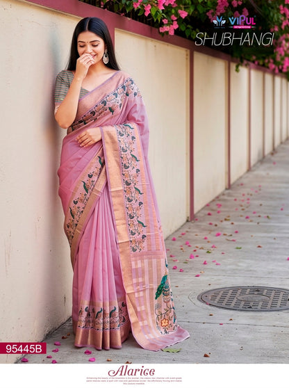 Shubhangi Vol 4 Vipul Soft Silk Sarees Exporter India