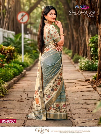 Shubhangi Vol 5 Vipul Soft Silk Sarees Supplier India