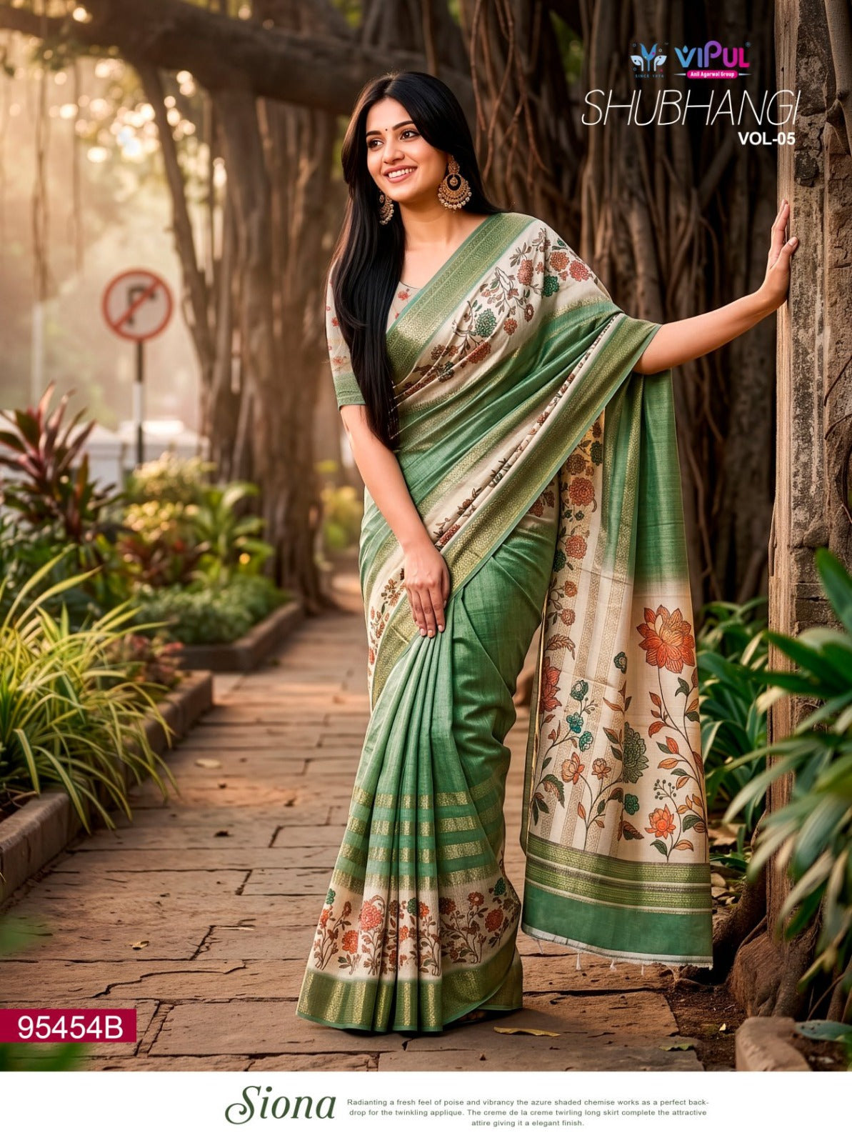 Shubhangi Vol 5 Vipul Soft Silk Sarees Supplier India