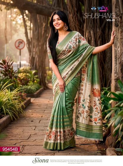 Shubhangi Vol 5 Vipul Soft Silk Sarees Supplier India
