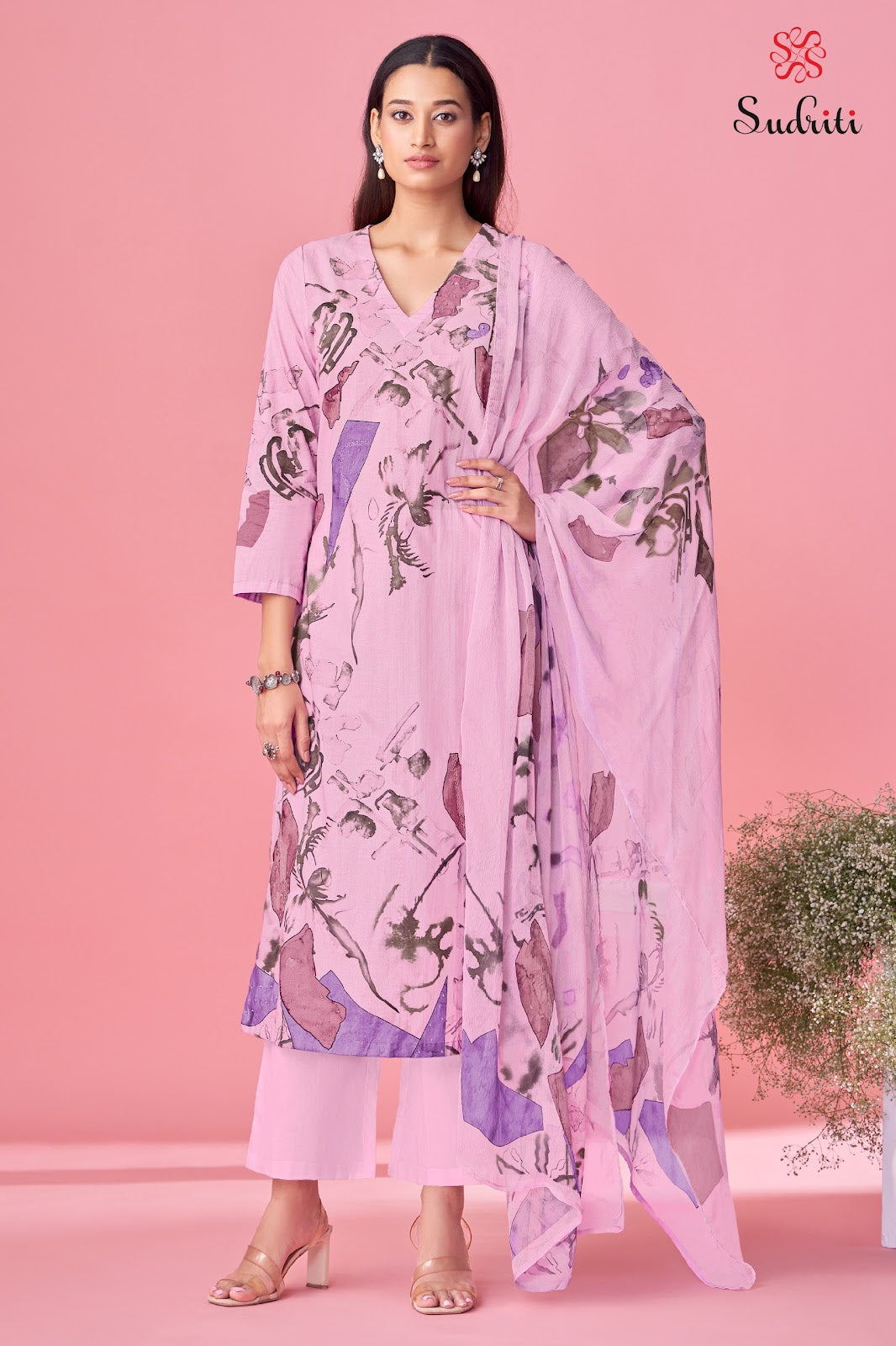 Shugam Sudriti Sahiba Pure Cotton Pant Style Suits Wholesaler Gujarat