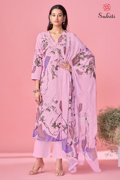 Shugam Sudriti Sahiba Pure Cotton Pant Style Suits Wholesaler Gujarat