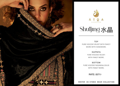 Shuijing Aiqa Velvet Suits Wholesaler Ahmedabad