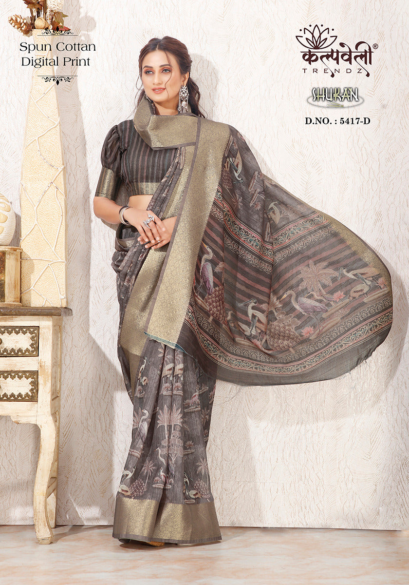 Shukan 5417 Kalpveli Soft Cotton Sarees