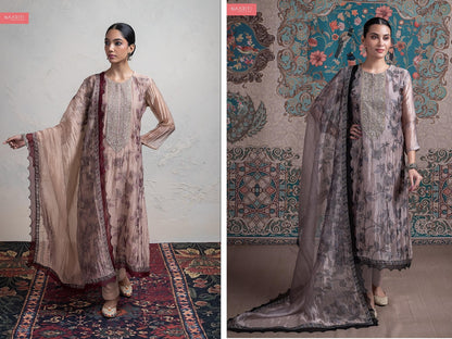 Shula Naariti Organza Pant Style Suits Wholesale
