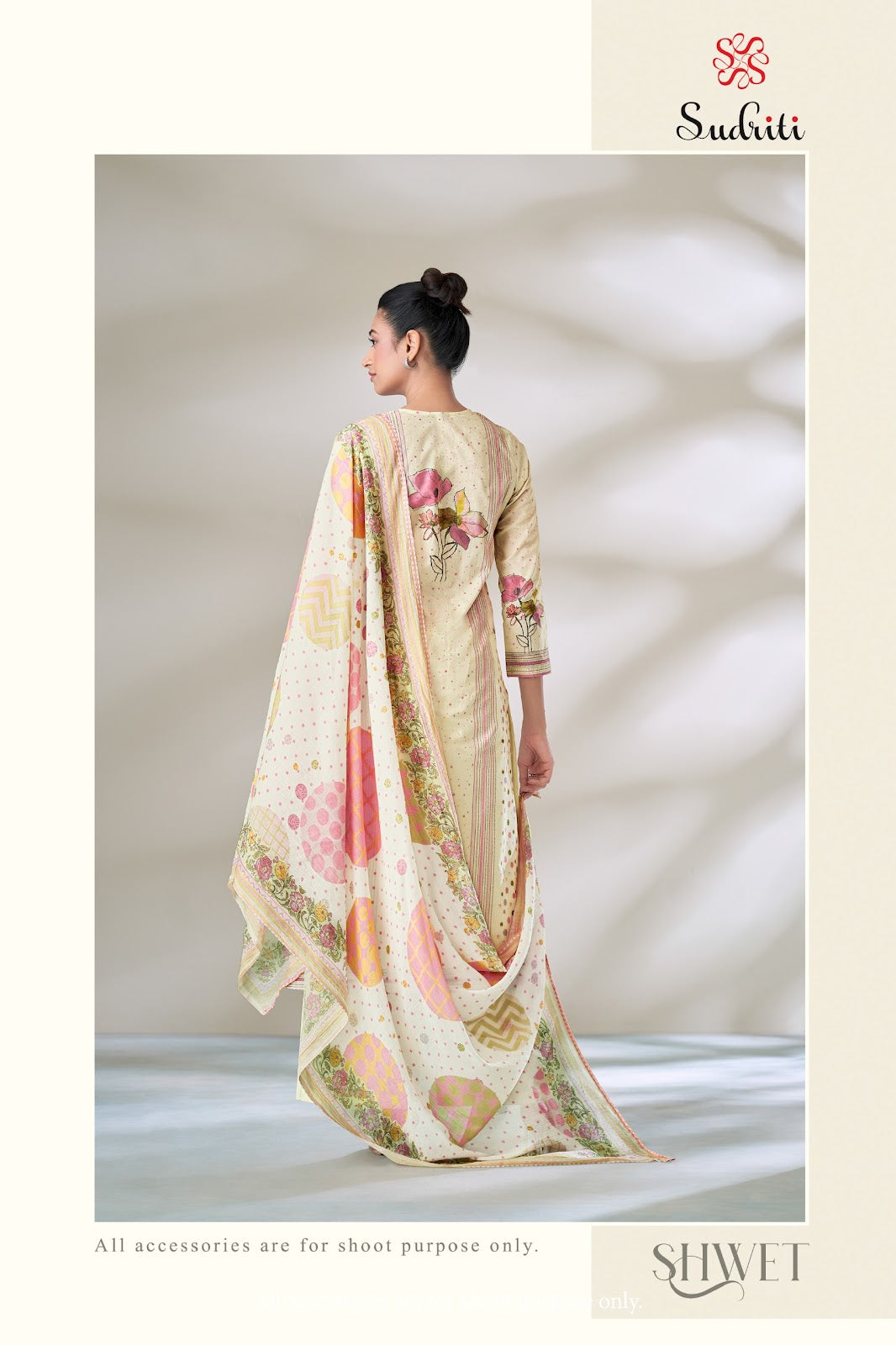 Shwet Sudriti Sahiba Cotton Lawn Plazzo Style Suits Wholesale