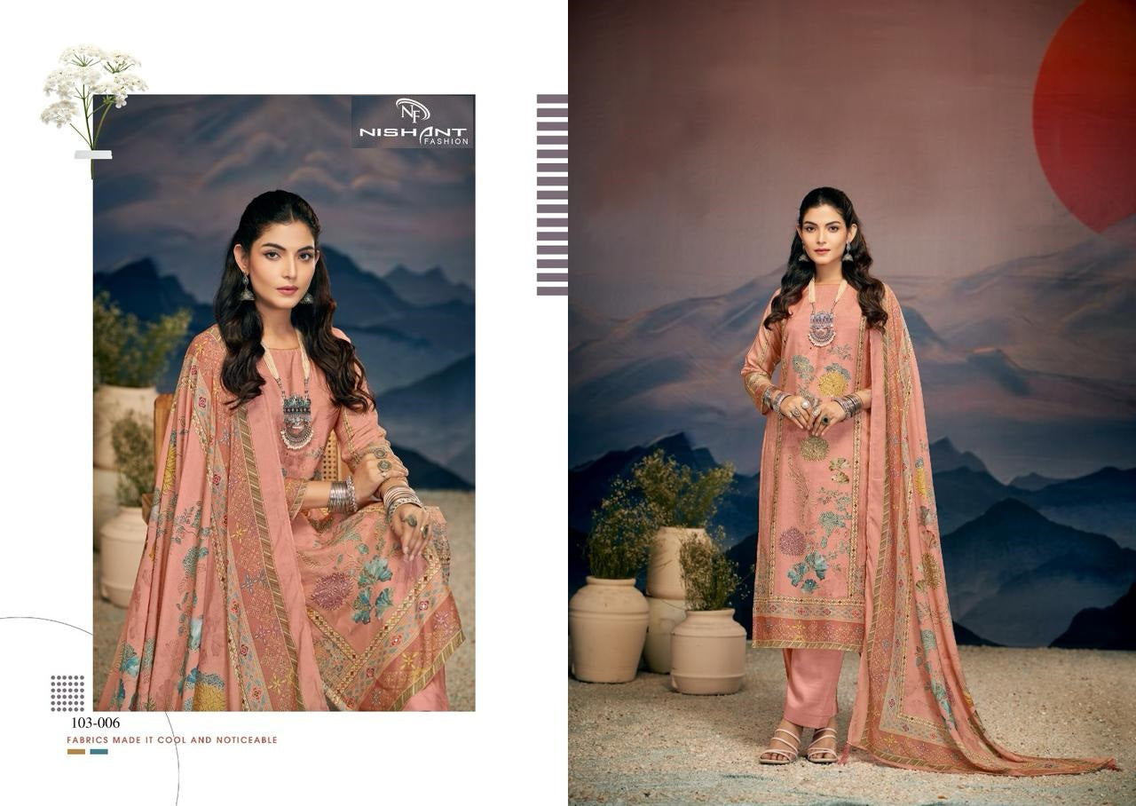 Shymphoni Vol 2 Nishant Fashion Pant Style Suits Wholesale