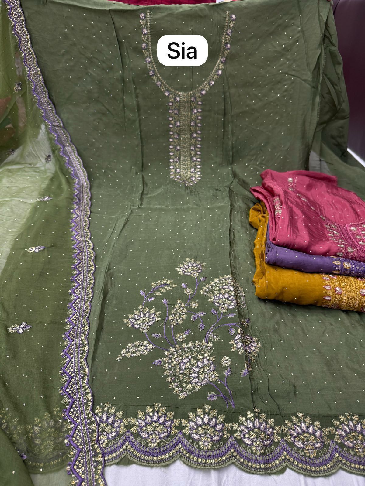 Sia Nayandeep Viscose Salwar Suits Wholesaler India
