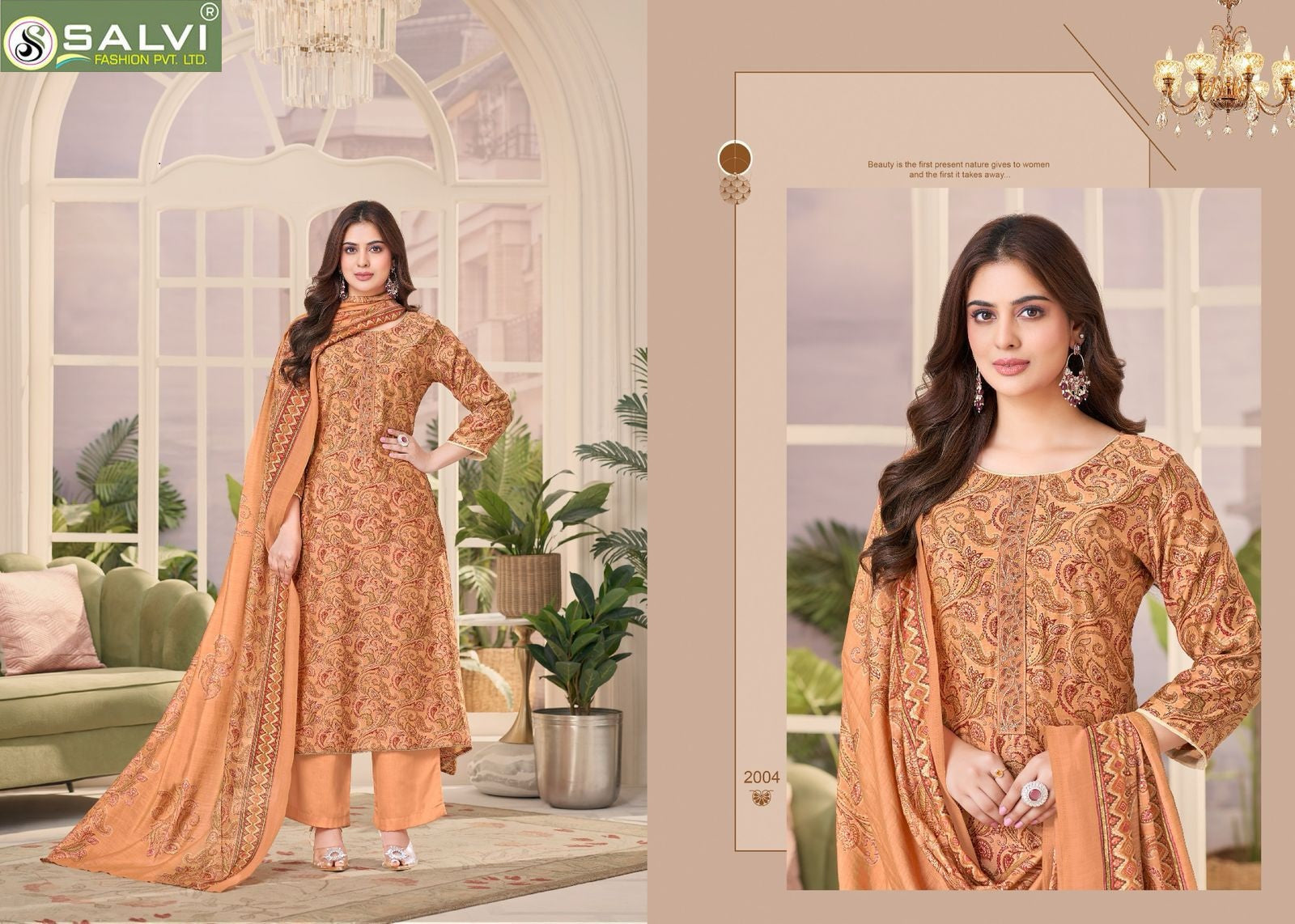 Siara Silk Vol 2 Salvi Fashion Modal Silk Pant Style Suits Wholesale Price