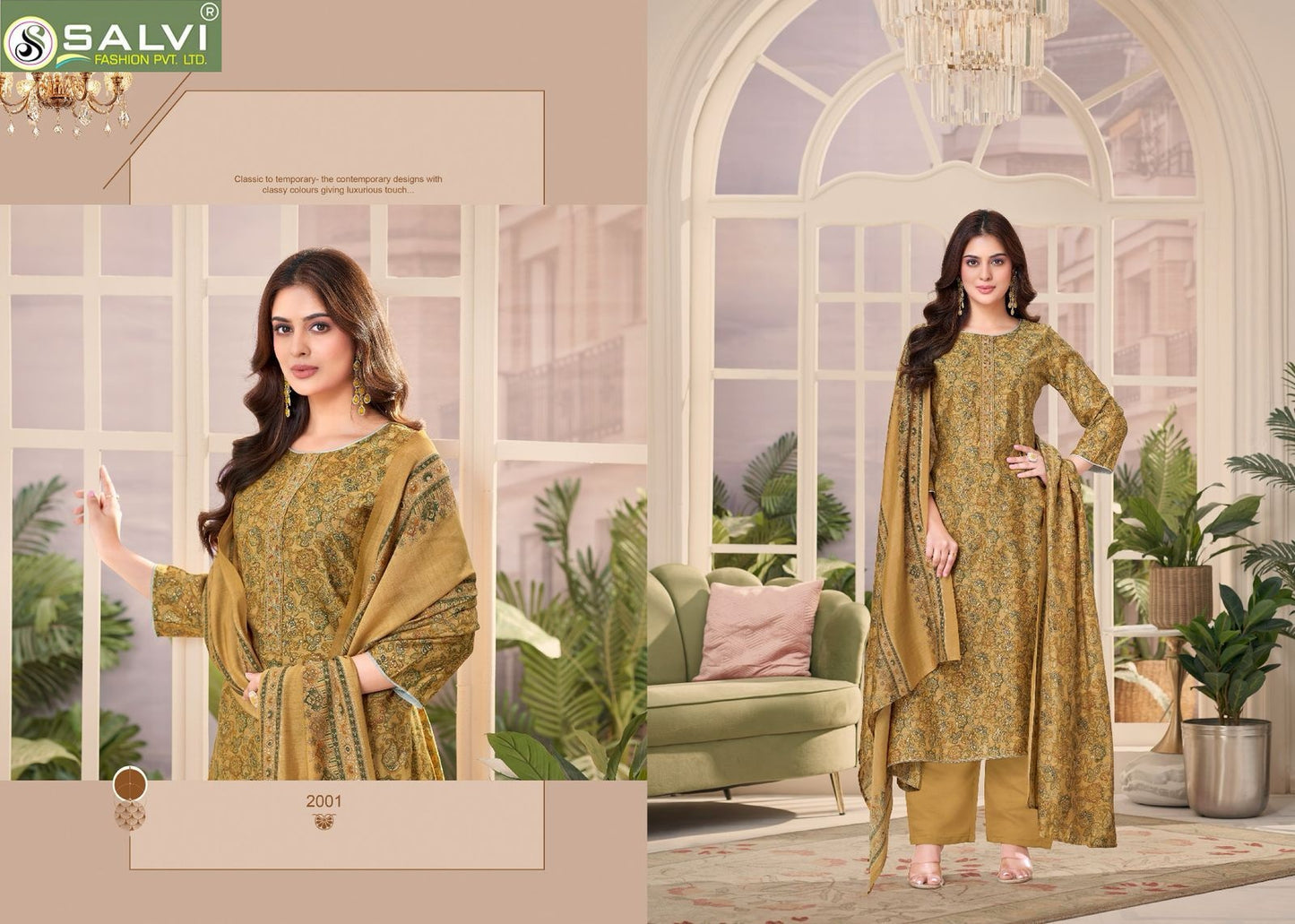 Siara Silk Vol 2 Salvi Fashion Modal Silk Pant Style Suits Wholesale Price