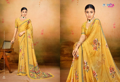 Siddhi Vol 2 Vipul Weightless Sarees Supplier India