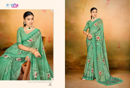 Siddhi Vol 2 Vipul Weightless Sarees Supplier India