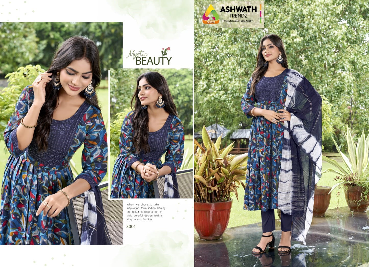 Siddhi Vol 3 Ashwath Roman Readymade Pant Style Suits Exporter India