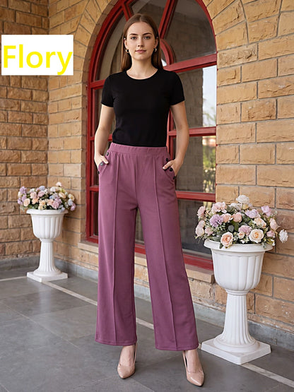Side Buttons Flory Imported Women Pants Supplier Ahmedabad