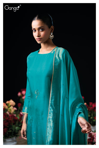 Sidra 3947 Ganga Premium Viscose Plazzo Style Suits Manufacturer Gujarat