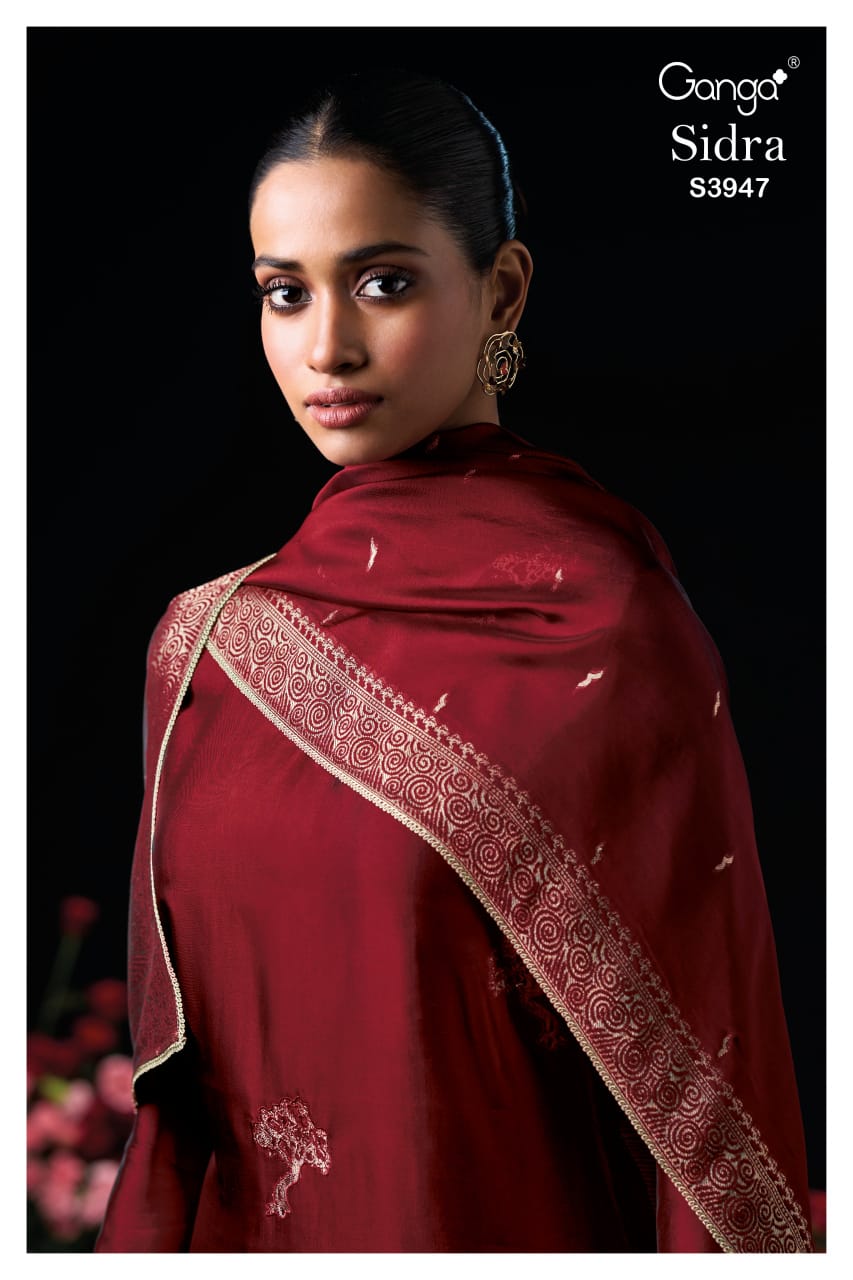 Sidra 3947 Ganga Premium Viscose Plazzo Style Suits Manufacturer Gujarat