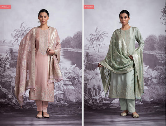 Sidwee Naariti Silk Pant Style Suits Wholesale Price