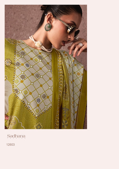 Siena Sadhana Jaam Cotton Pant Style Suits Exporter