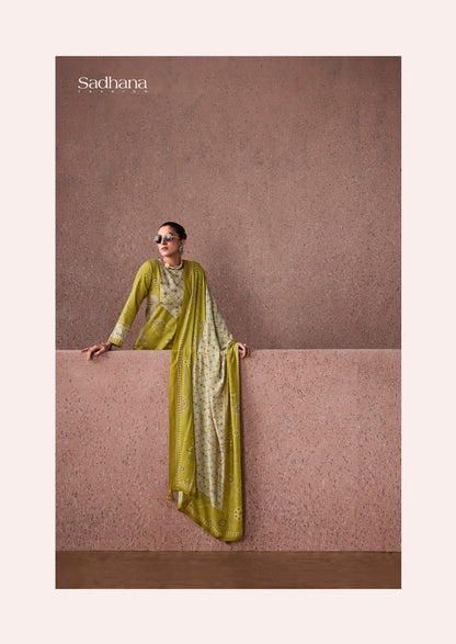 Siena Sadhana Jaam Cotton Pant Style Suits Exporter