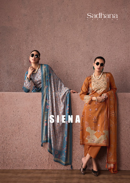 Siena Sadhana Jaam Cotton Pant Style Suits Exporter