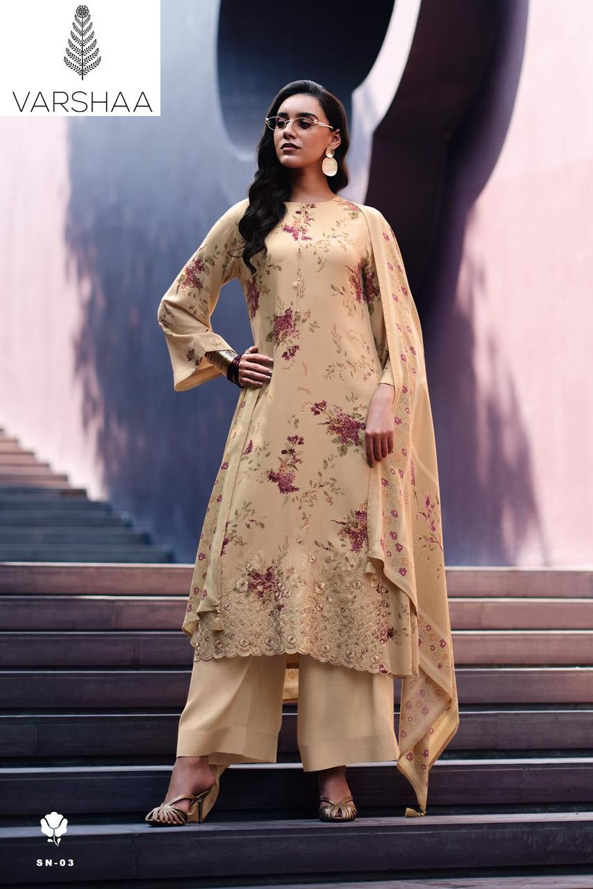 Siena Varshaa Pashmina Suits Manufacturer