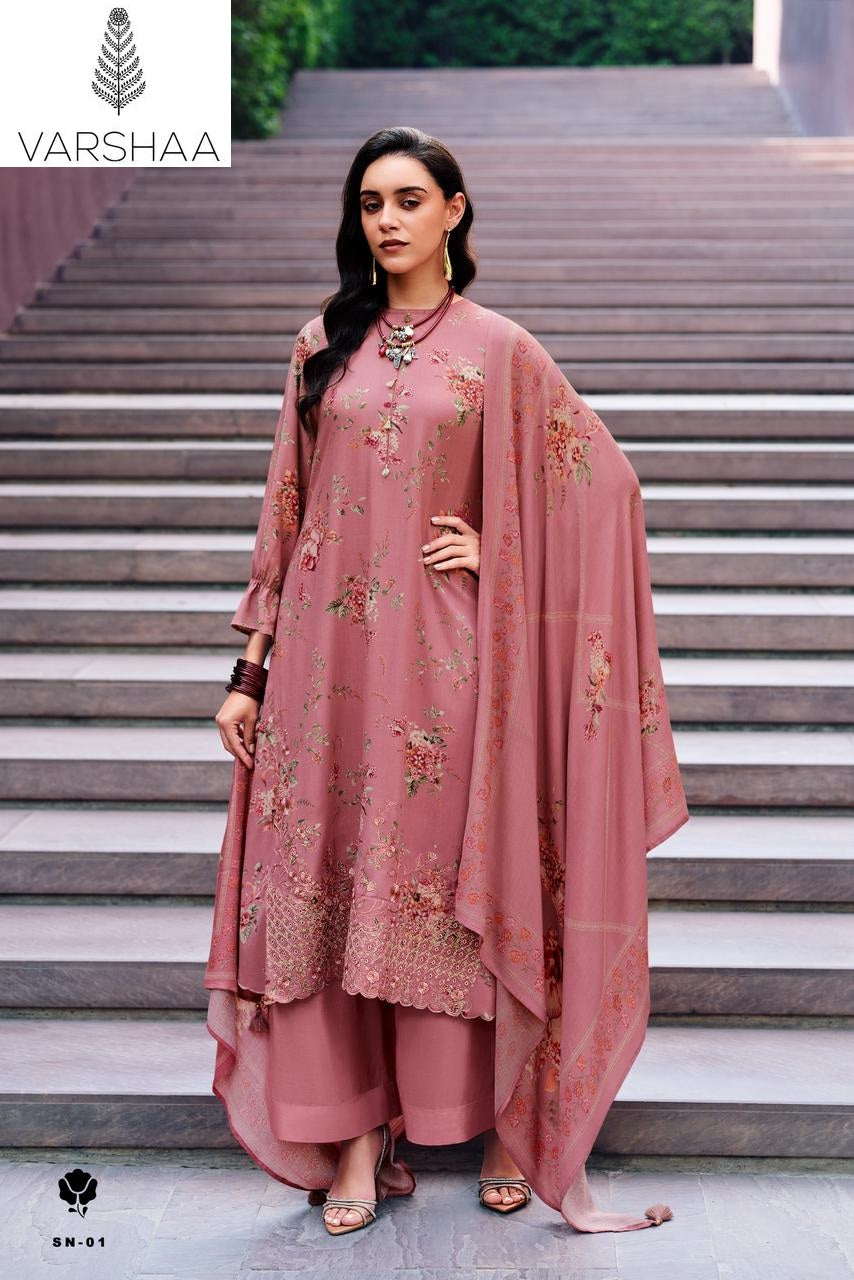 Siena Varshaa Pashmina Suits Manufacturer