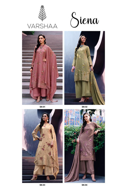 Siena Varshaa Pashmina Suits Manufacturer