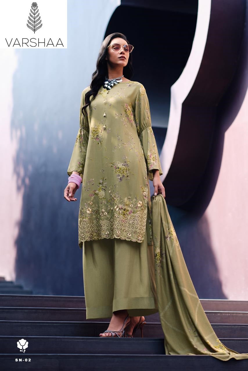 Siena Varshaa Pashmina Suits Manufacturer
