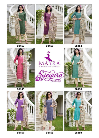 Sieyara Mayra Readymade Cotton Pant Suits Exporter India