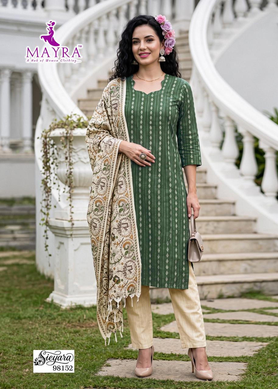 Sieyara Mayra Readymade Cotton Pant Suits Exporter India