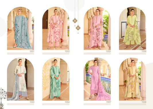 Sifra Silk Salvi Fashion Modal Pant Style Suits