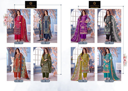 Signature Aaliz Prints Cotton Karachi Salwar Suits Exporter