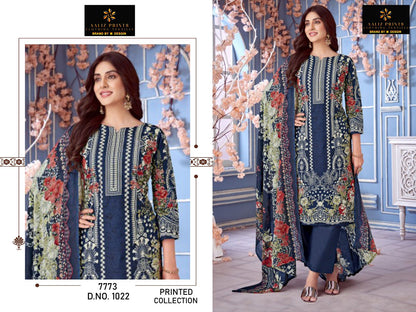 Signature Aaliz Prints Cotton Karachi Salwar Suits Exporter