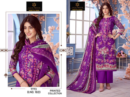 Signature Aaliz Prints Cotton Karachi Salwar Suits Exporter