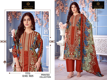 Signature Aaliz Prints Cotton Karachi Salwar Suits Exporter