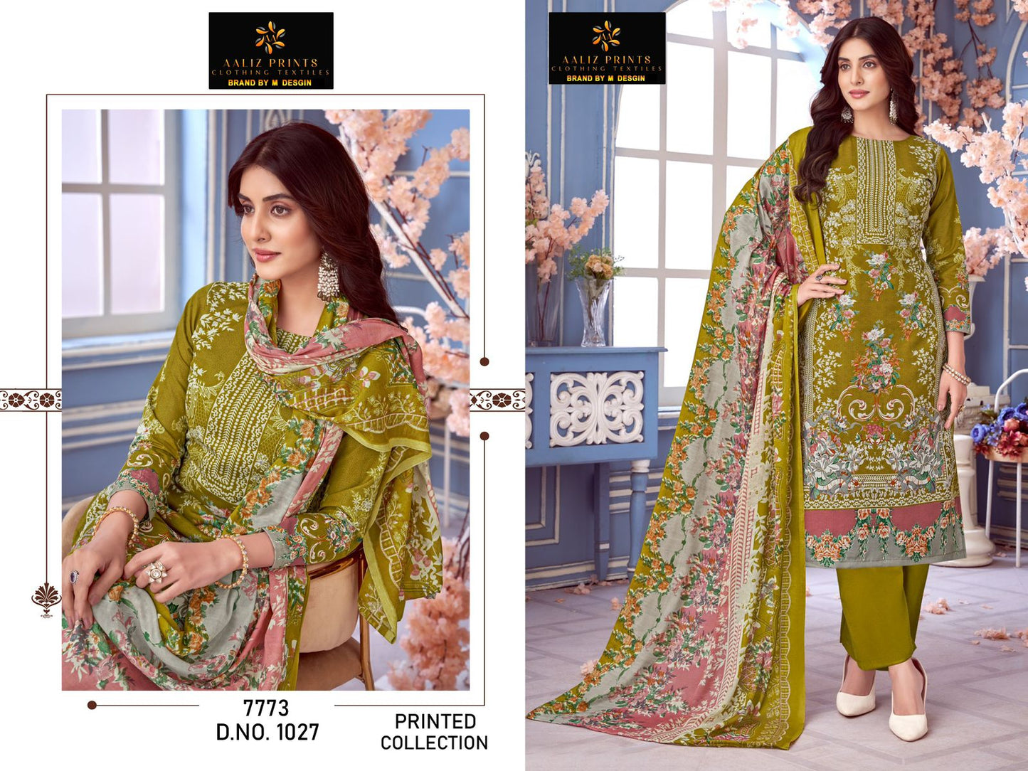 Signature Aaliz Prints Cotton Karachi Salwar Suits Exporter