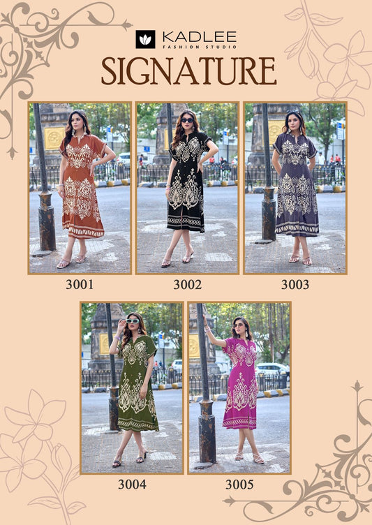 Signature Kadlee Rayon One Piece Exporter