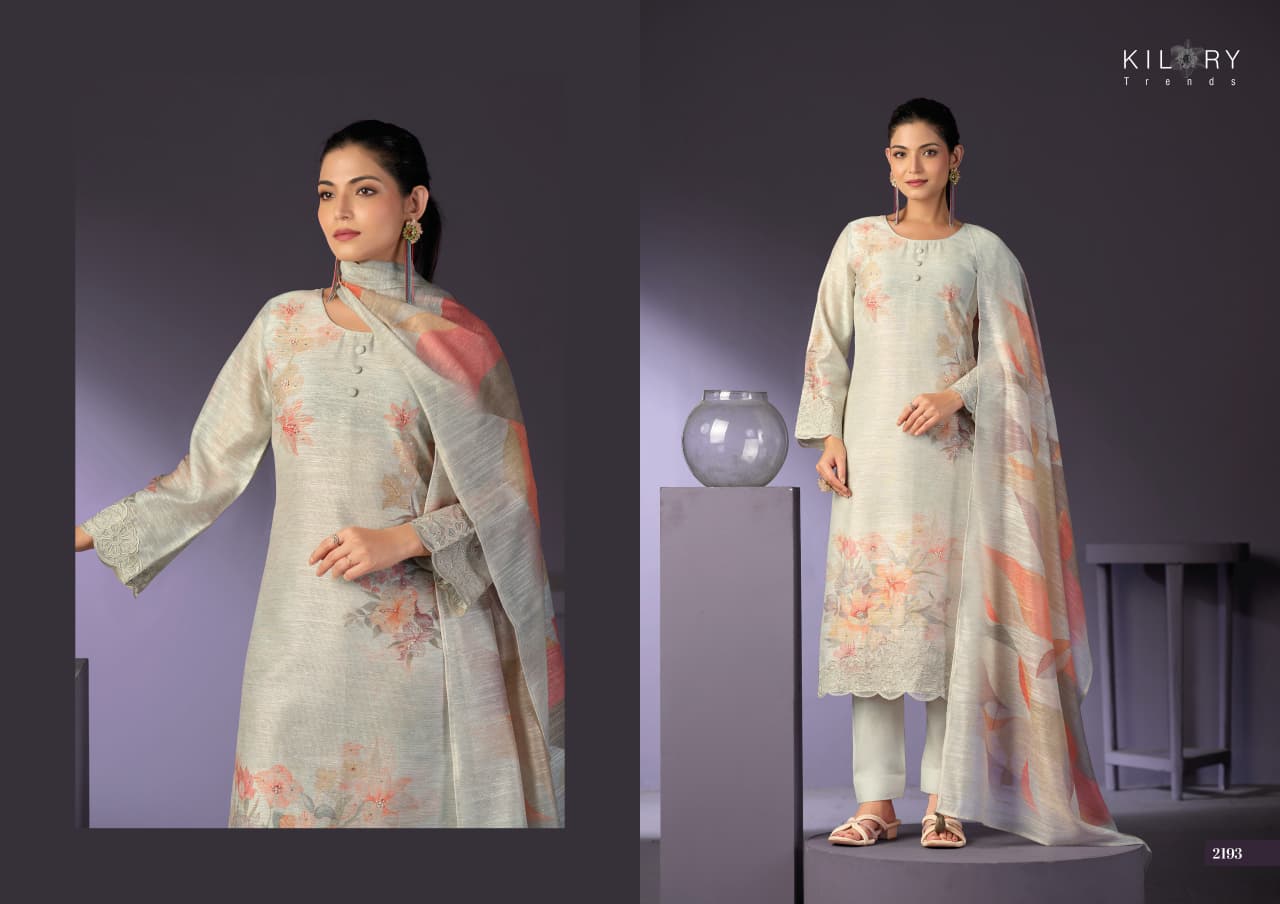 Signature Kilory Bhagalpuri Pant Style Suits Wholesaler Ahmedabad