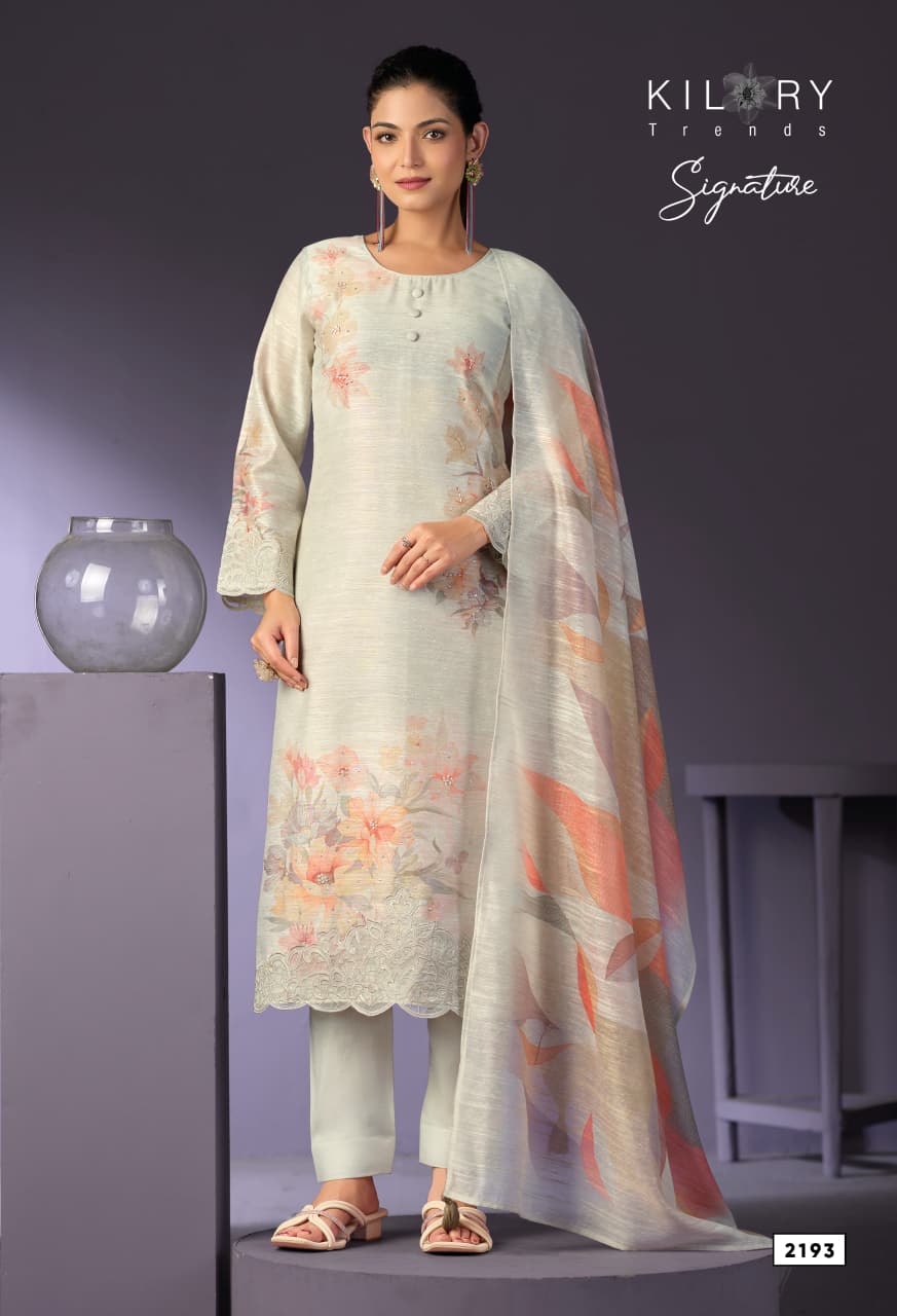 Signature Kilory Bhagalpuri Pant Style Suits Wholesaler Ahmedabad