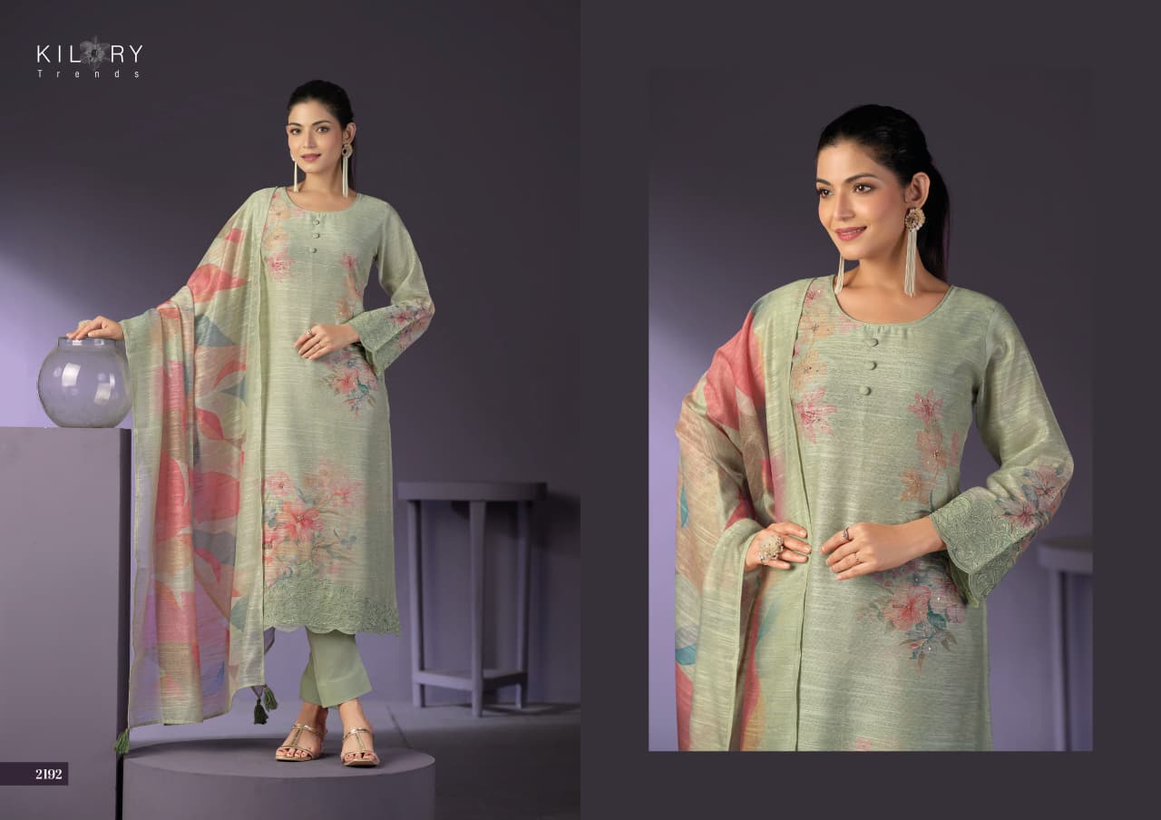 Signature Kilory Bhagalpuri Pant Style Suits Wholesaler Ahmedabad