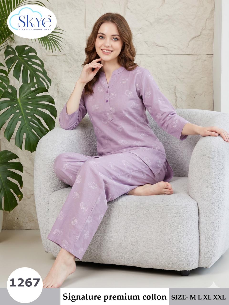 Signature Premium 2109 Skye Cotton Co Ord Set Wholesaler