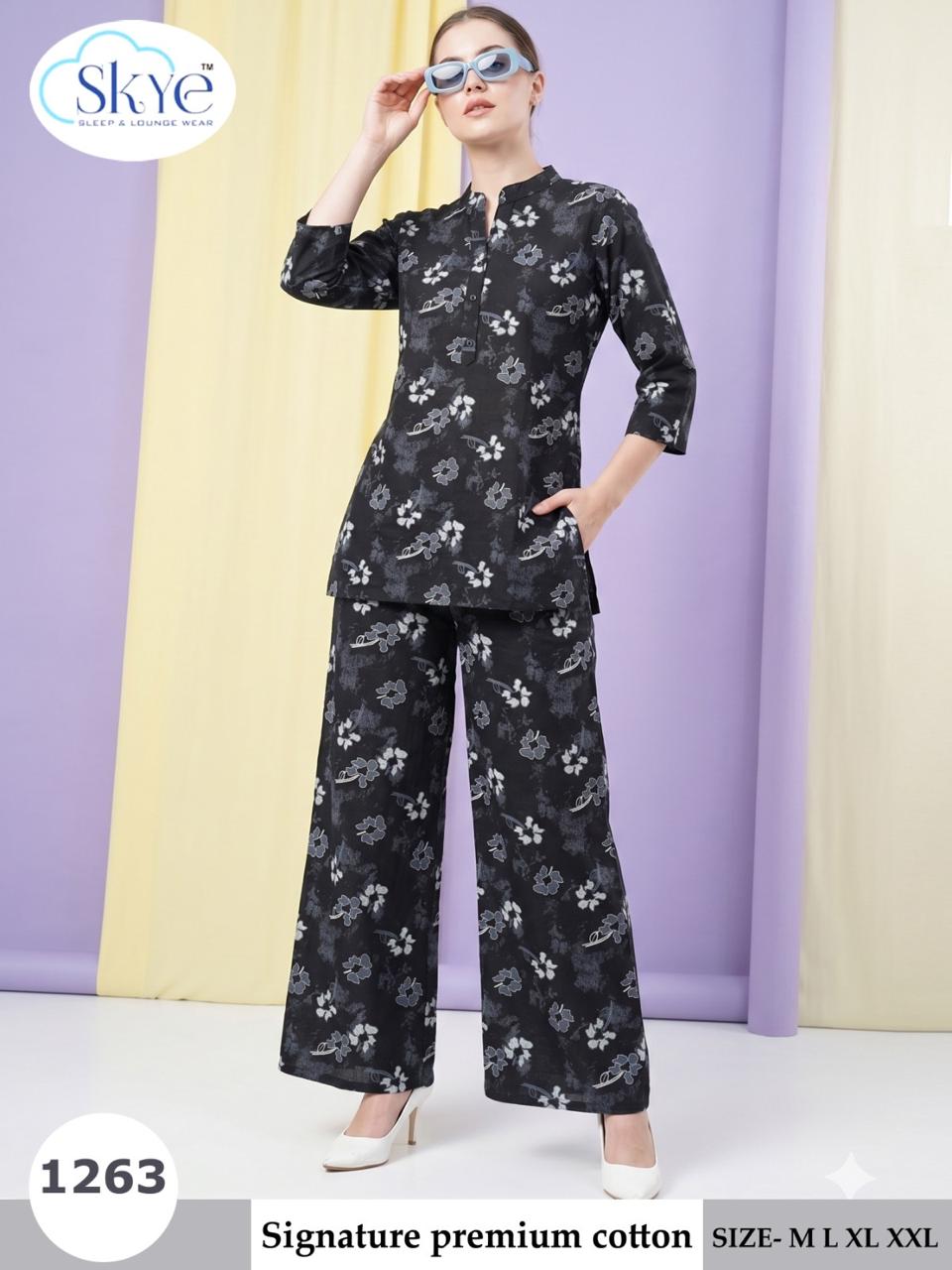 Signature Premium 2109 Skye Cotton Co Ord Set Wholesaler