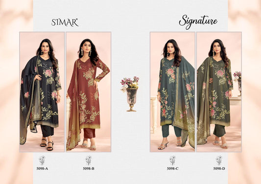 Signature Simar Pashmina Suits Manufacturer