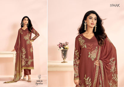 Signature Simar Pashmina Suits Manufacturer