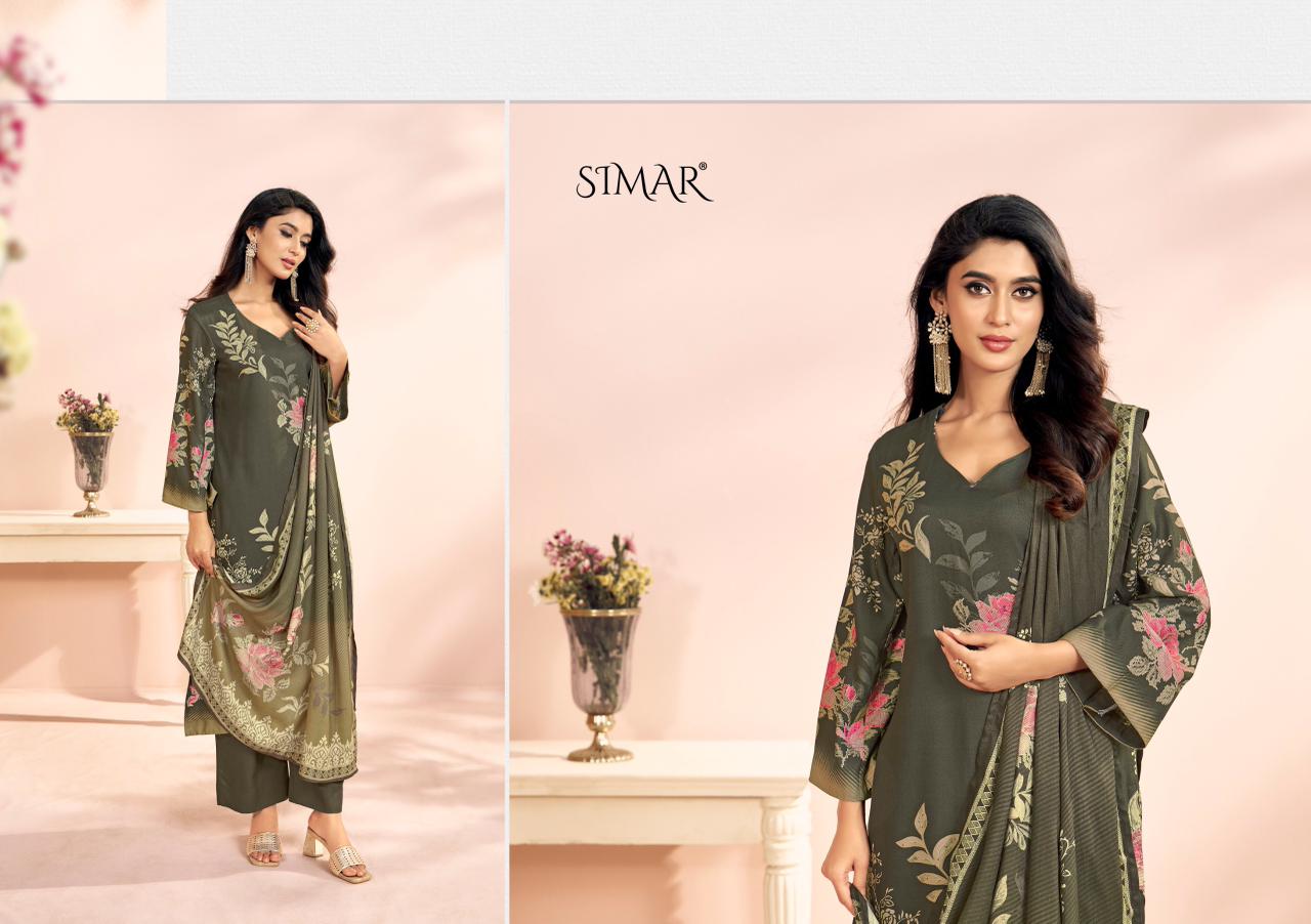 Signature Simar Pashmina Suits Manufacturer