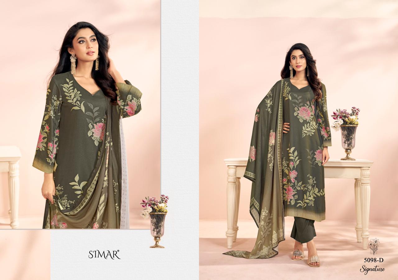 Signature Simar Pashmina Suits Manufacturer