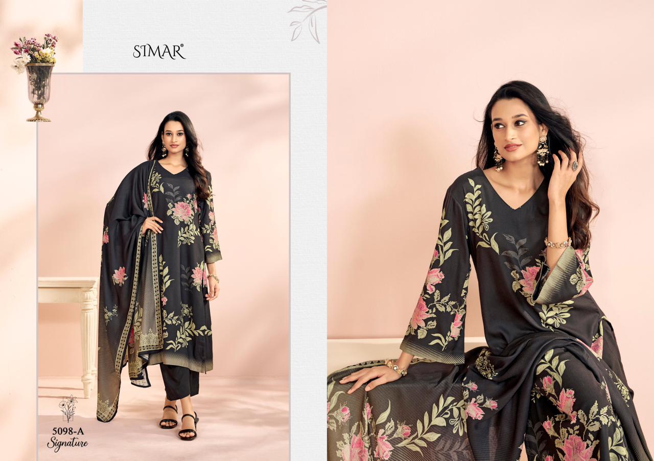 Signature Simar Pashmina Suits Manufacturer