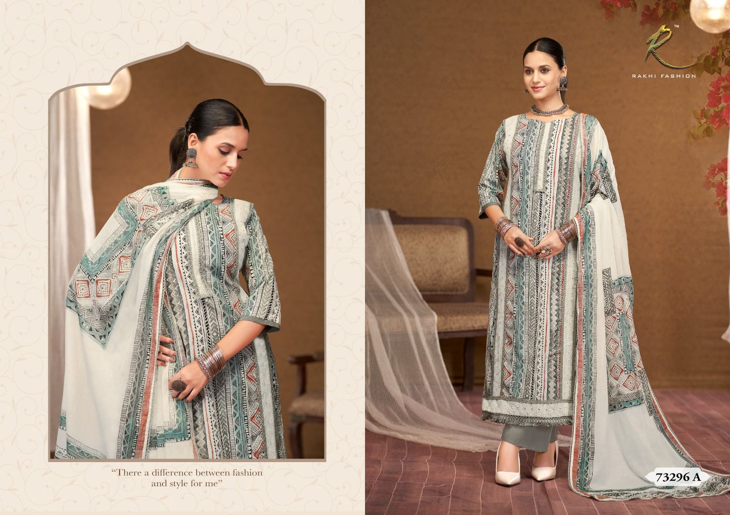 Signature Style Rakhi Fashion Cotton Pant Style Suits Exporter Gujarat