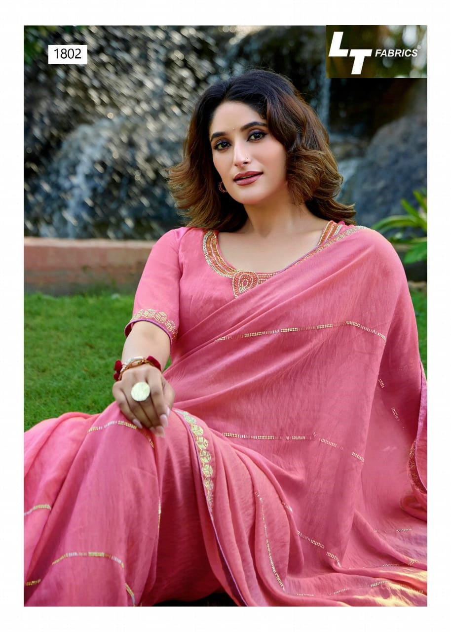 Signature Vol 18 Kashvi Creation Lt Fabrics Sarees Wholesale Price