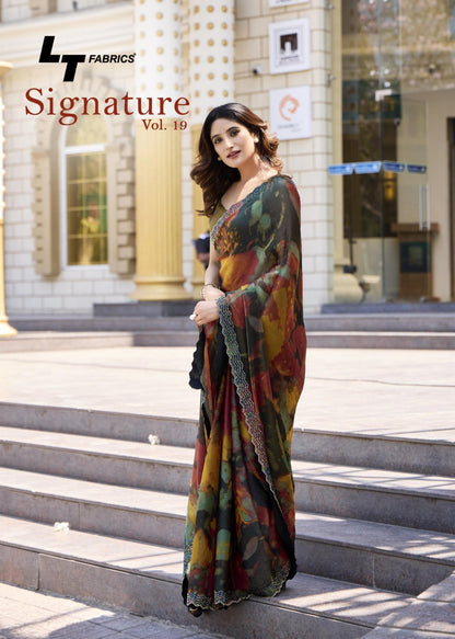 Signature Vol 19 Lt Fabrics Silk Sarees Exporter India